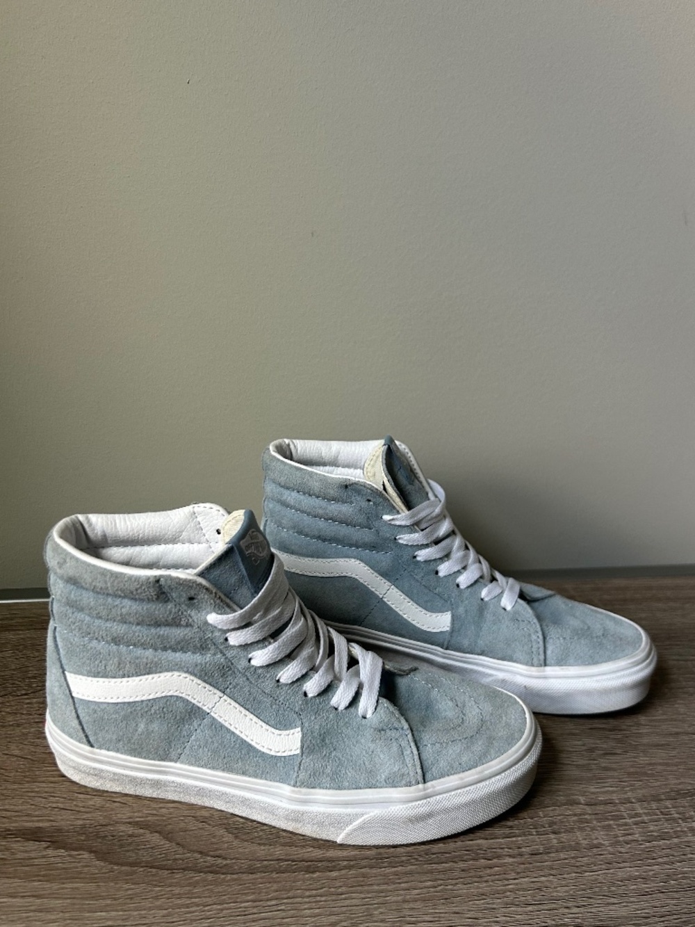 Vans SK8-HI Suede Light Blue Women's Size 7.5 Shoes
